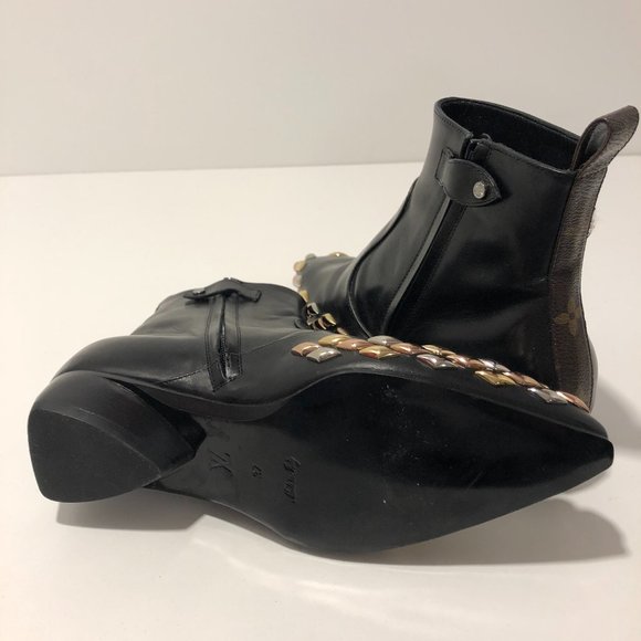 Louis Vuitton Gold rush Stud Ankle Boots - Picture 5 of 6